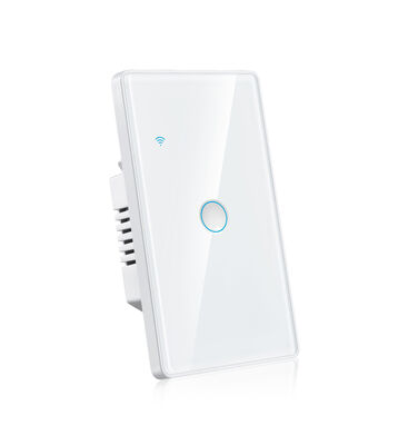 Intelligent Wi-Fi Switch 1Gang Single Pole Remote Control  Lighting On Off Switch